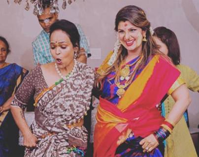 Rambha---Pregnant-Senior-Actress-Dance-&-Celebration