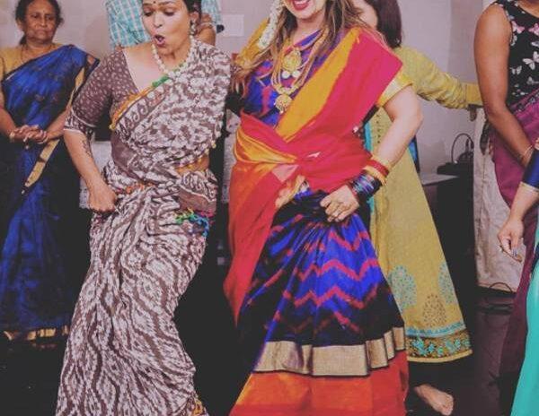 Rambha---Pregnant-Senior-Actress-Dance-&-Celebration