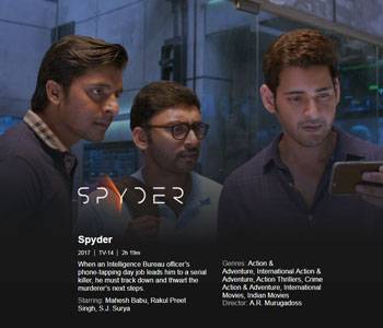 SPYder-Netflix--Mahesh-Babu