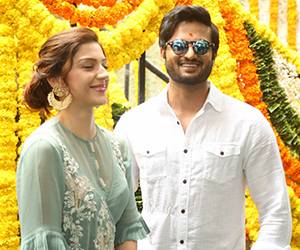 Sudheer Babu And Mehrene Kaur Pirzada New Movie Opening