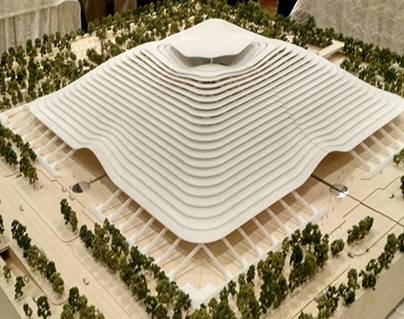 Temporary Buildings of Andhra Pradesh High Court Getting Ready