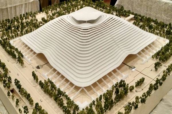 Temporary Buildings of Andhra Pradesh High Court Getting Ready
