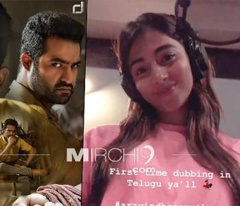 Trivikram's-Third-Heroine-Dubbing-for--Aravinda-Sametha