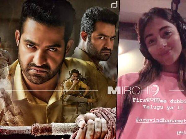 Trivikram's-Third-Heroine-Dubbing-for-Aravinda-Sametha