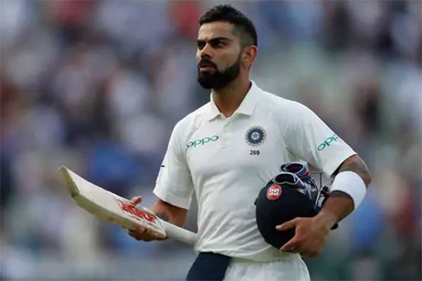 Virat Kohli scored his first-ever Test hundred on English