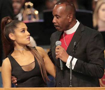 Bishop Slammed for Groping Ariana Grande Live!