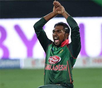 Asia Cup 2018 - Nazmul Islam Nagin Dance on dismissing Shikhar Dhawan