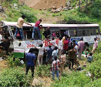 Over 30 Feared Dead in a Bus Accident at Telangana