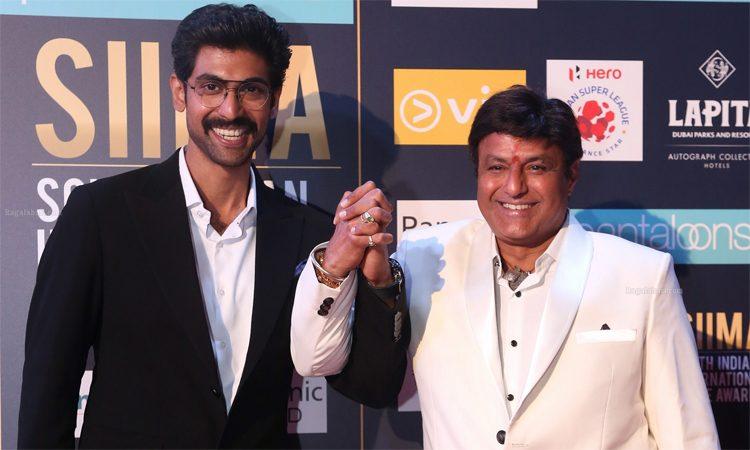 Rana Daggubati - Balakrishna - SIIMA 2018