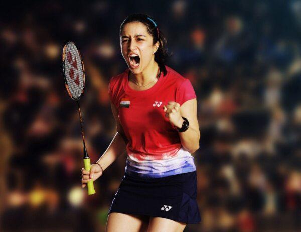Saina Nehwal Biopic FirstLook -Shraddha Kapoo rStriking The Right Pose