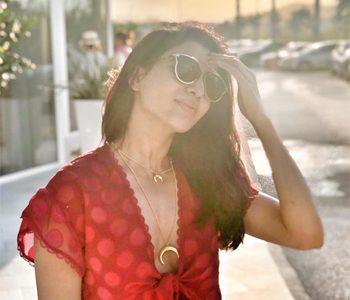 Samantha photo clicked by naga chaitanya