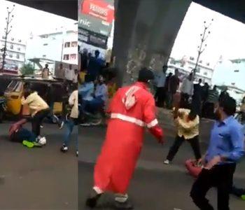 hyderabad attapur killing on road