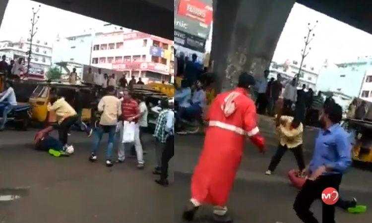 hyderabad attapur killing on road