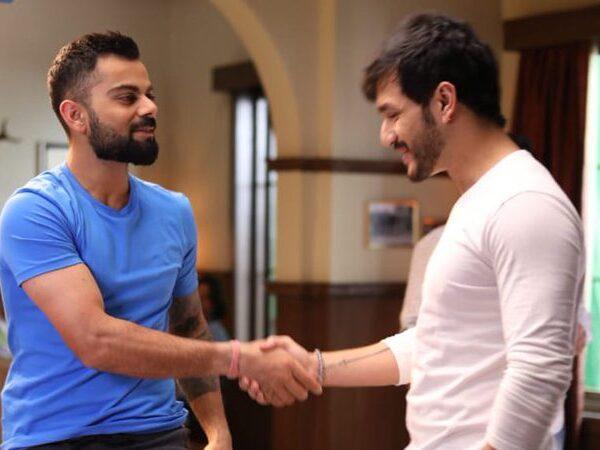 Akhil Akkineni Meets Virat Kohli