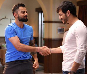 Akhil Akkineni Meets Virat Kohli