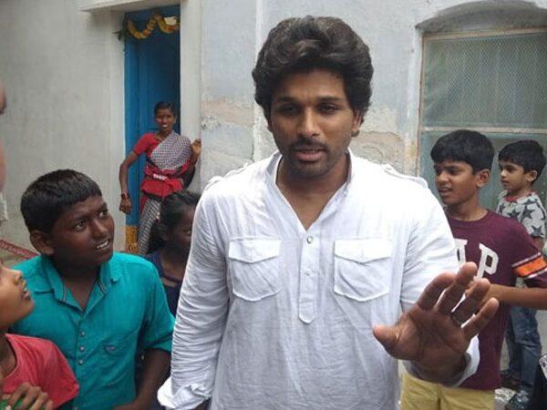 Allu Arjun at Wife Sneha Reddy Father Village