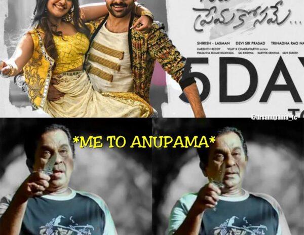 Anupama Parameswaran on Ram- Trolls Herself