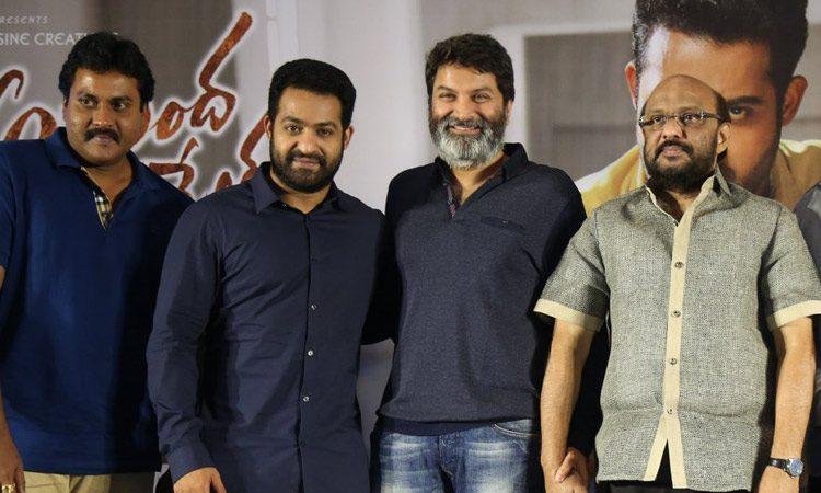 Aravinda-Sametha-Success-Meet-Stills-Photos---Jr-NTR,-Trivikram