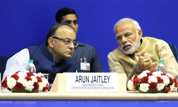 Arun -Jaitley - Narendra Modi -AP Funds Release