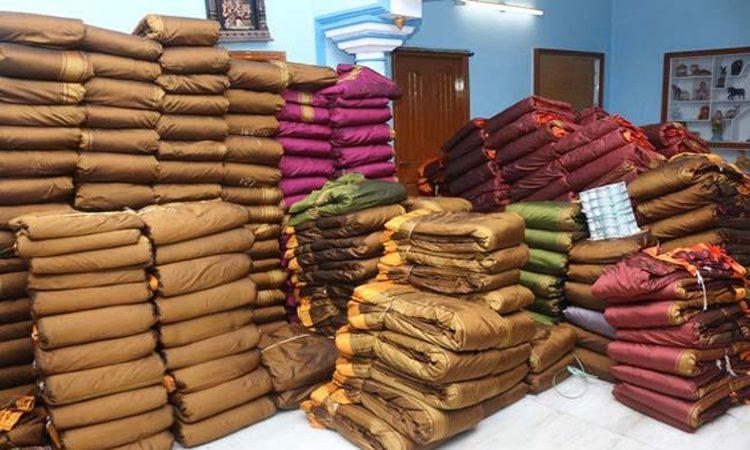 Bathukamma Sarees Going to TRS Party Offices?