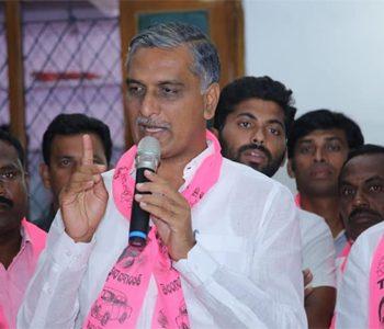 Harish Rao Went A Step Ahead in Stirring Anti-Chandrababu Sentiment