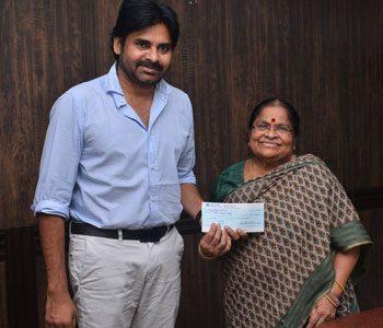 Jana-Sena-Party-Gets-Donation-from--Amma!!