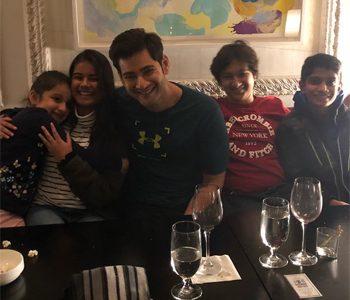 Mahesh Babu partying with kids Gautham Krishna Sitara-