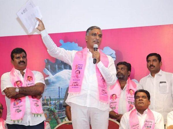 T Harish Rao fires on telangana congress