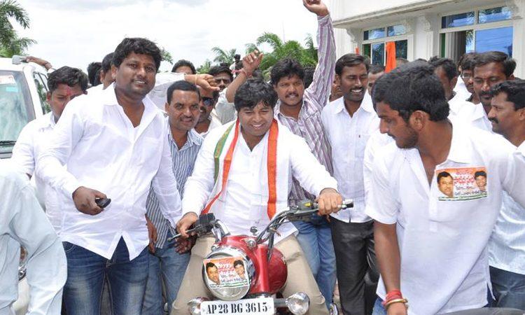 BJP candidate kasani veeresh withdrew the nomination
