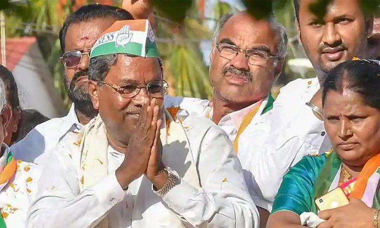 Congress party leads in karnataka by-elections
