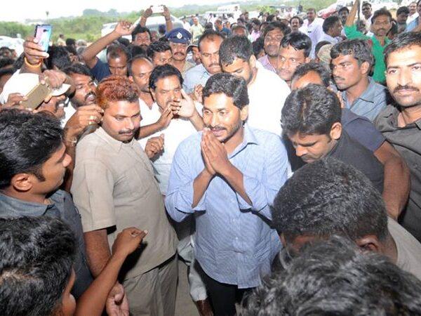 Jagan's Padayatra Resumes Amid Huge Security Cover