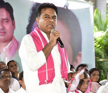 KTR challemges Rajakeeya Sanyasam