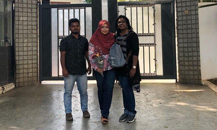 Going by her Instagram posts we also come to know that she has this penchant for visiting different places and meeting people in different countries. Her target to come to Hyderabad is to go to Prabhas' home and she posted, 'Mission Accomplished' sharing the pics clicked at Prabhas' house. She might have not met Prabhas as the hero must be busy with his commitments.