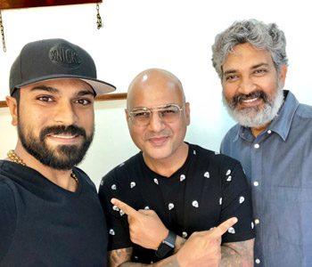 Rajamouli & Ram Charan's Meeting with Him