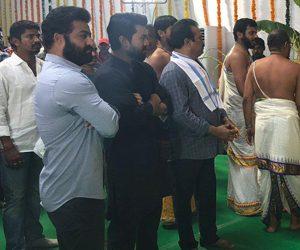 Ram Charan - Jr NTR - Rajamouli - RRR Movie Launch