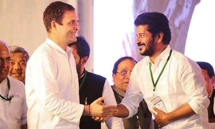 revanth reddy helicopter campaign