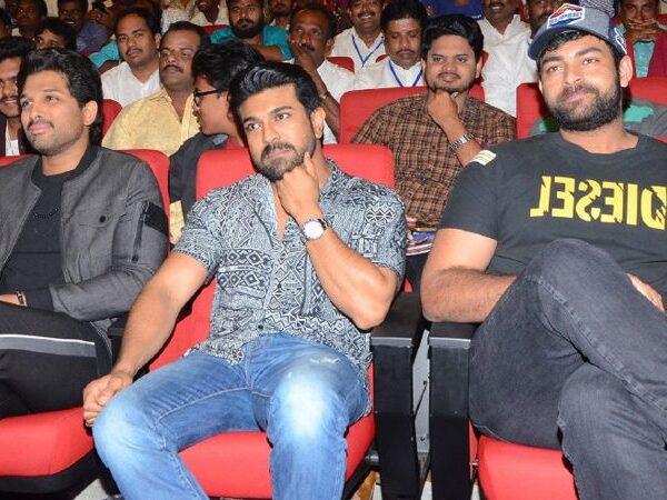 Allu Arjun- Ram Charan - Varun Tej