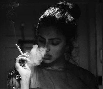 Amala Paul Creating Smoking Clouds