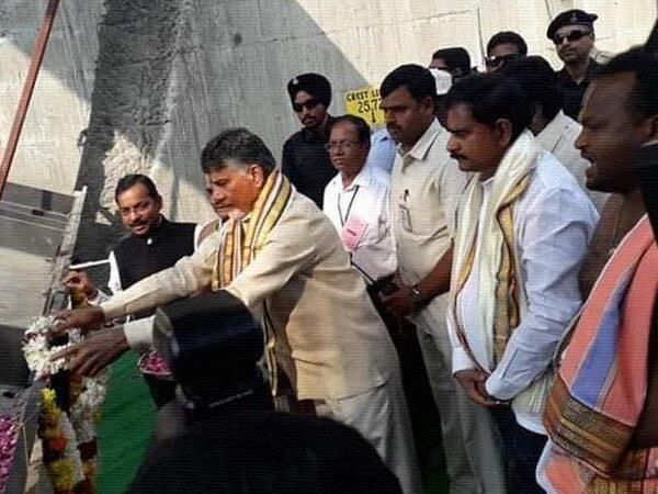 Historical Moment: Polavaram first Radial Gate Erected