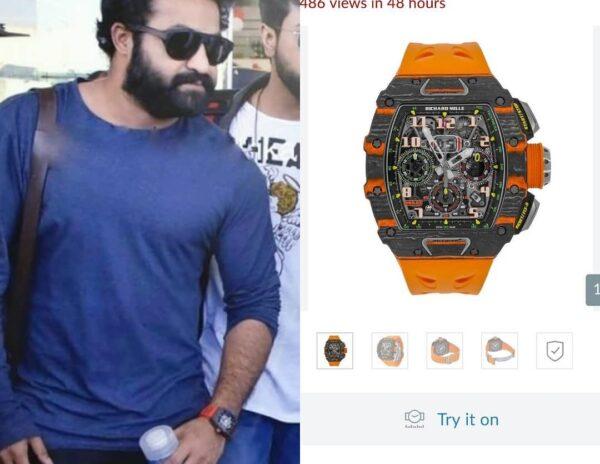 Jr NTR 2 Crore Watch