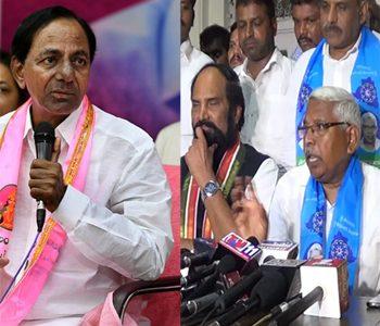 TRS- KCR- Mahakutami- Congress - TJS- TDP