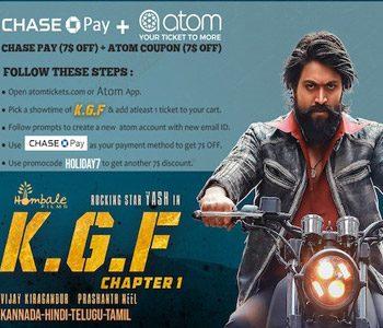  “Special Discounts & TUESDAY offers for KGF in USA”