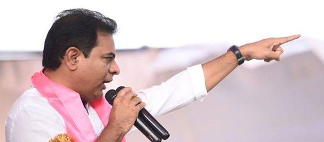 KTR sattire on Chandrababu Naidu