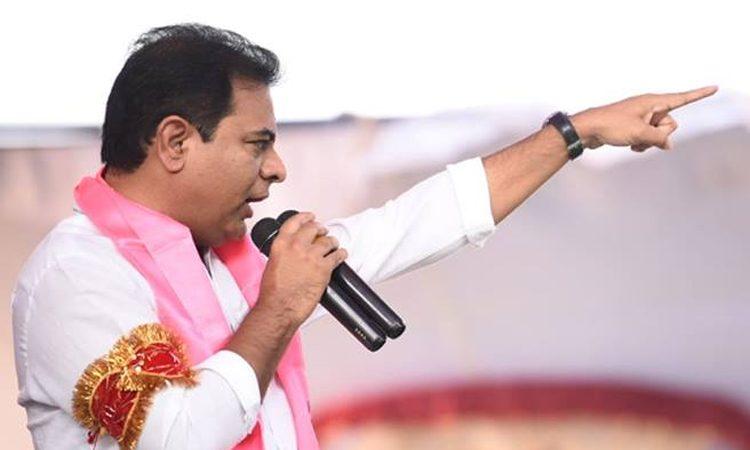 KTR sattire on Chandrababu Naidu