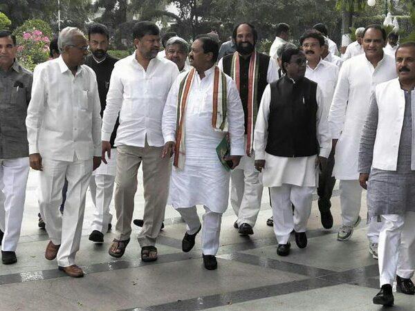 Mahakutami Leaders meeting governor