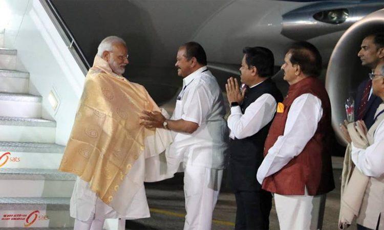 Modi in Mangalagiri: Special Status Will Continue to Haunt