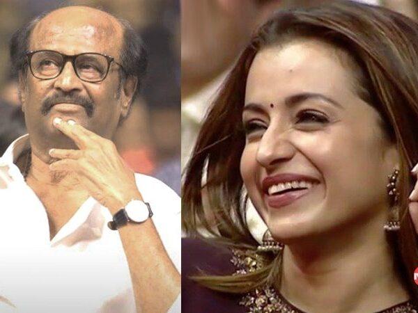 I Thought Trisha Would Reject it - Rajinikanth