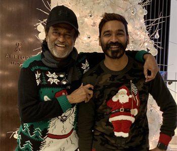 Superstar Rajinikanth & Dhanush Holidaying Hard