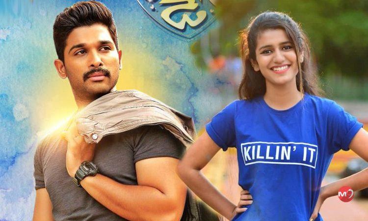 Allu Arjun - Priya Prakash Varrier