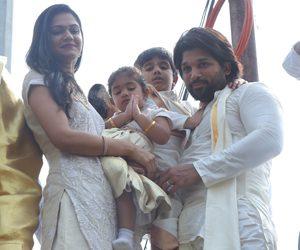 Allu Arjun Sankranthi Celebrations